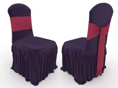 Banquet Chair 62 3D model