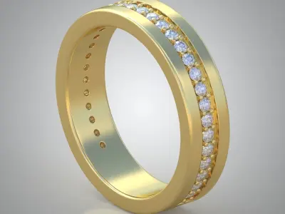 iamond ring 0328 3D printable model 8 Free 3D print model