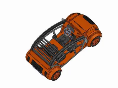 3d Printer Car Model 3D print model