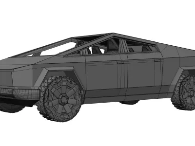 Tesla Cybertruck 3D model