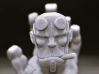 Hellboy Right Hand of Doom 3D print model