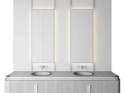 Luxury Bathroom 59 3D model