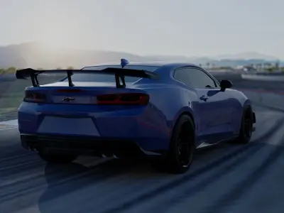 Camaro ZL1 1lE 3D model