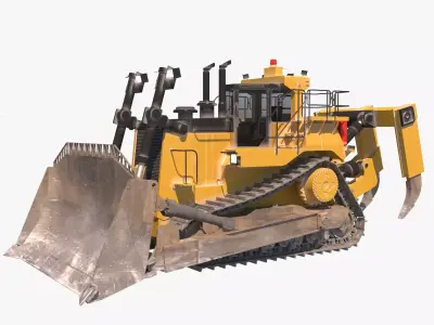 bulldozer 3D model