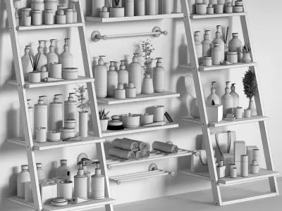 Bathroom accessories 22 3D model