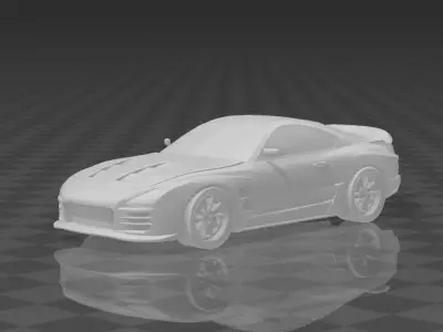 SUPRA KEYCHAIN 3D print model