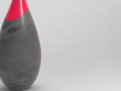 Mutt Vase Low-poly 3D model