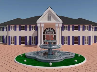 Luxury House 3D model