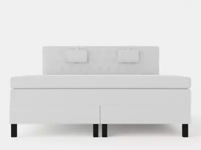 Lucky Complete Bed Package 180x200 Memory Diamond Bed Give Low-poly 3D model