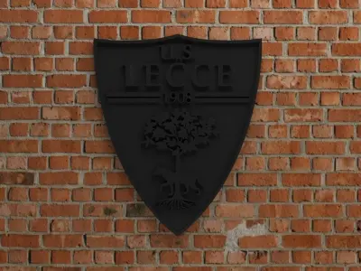 U S Lecce Logo 3D print model