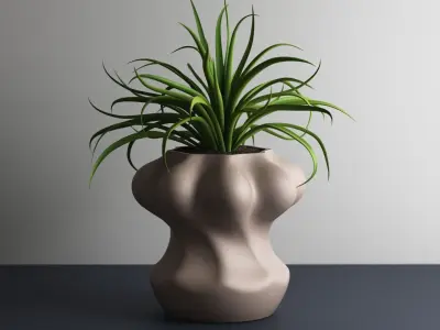 vase pot planter 3d print 858  3D print model