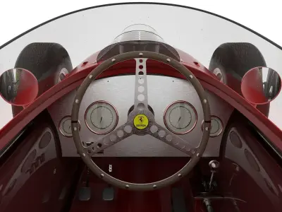 Ferrari 256 F1 1958 - V12 3D model