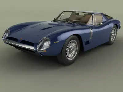 Bizzarrini 5300 GT Strada   3D model