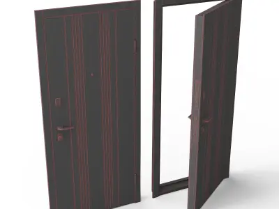Padrih Door 3D model