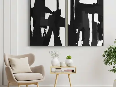 Photo Frame 188 Low-poly 3D model