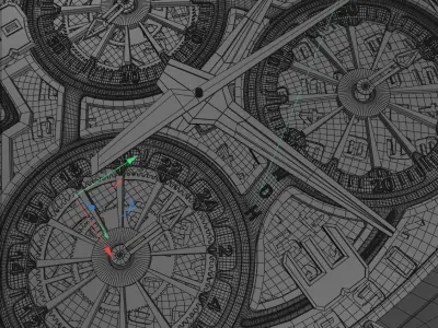 Richard Mille  watch 3d model 3D model