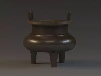 Ding Furnace Incense 3D model