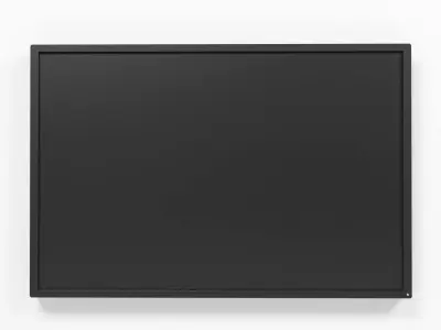 Screen monitor wall display 3d model 3D model