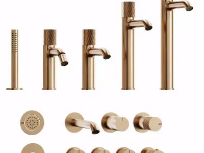 Habito bathroom faucets 3D model