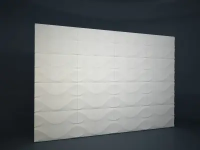 03 FORMAKO 3D WALL Low-poly 3D model