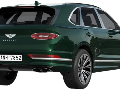 Bentley Bentayga Hybrid 2021 3D model