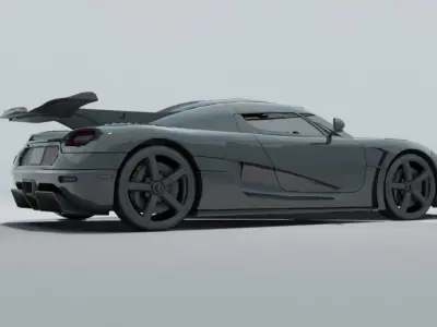 3D Model games car  Low-poly 3D model