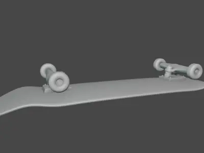  Skateboard  3D model