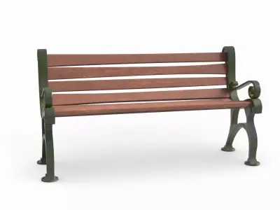Bench 3D model