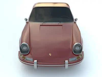Porsche 911 1967 3D model