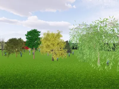 22 Trees - Pack  3D model 3D model