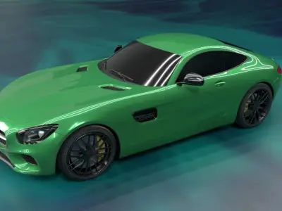 Mercedes-Benz AMG GT 3D model