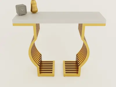 console table Free 3D model
