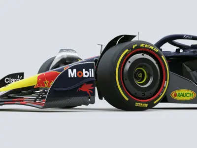F1 RedBull RB20 2024 3D model