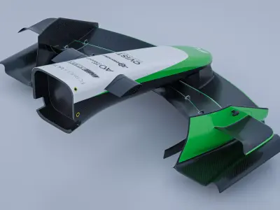 F1 2026 front wing - FU26 issue 10 3D model