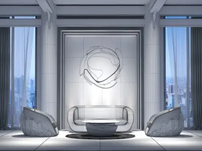 Interior Scene 3D model