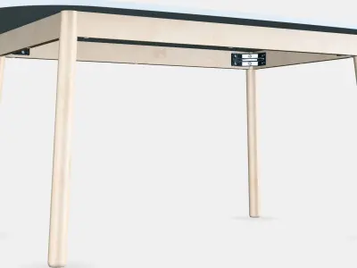 VEDBO dining table Low-poly 3D model
