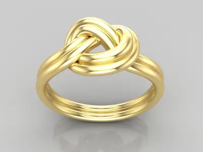 Ring M57 The luxury female ring wedding 3D print model