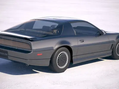 Pontiac Trans Am Kitt 1982 3D model
