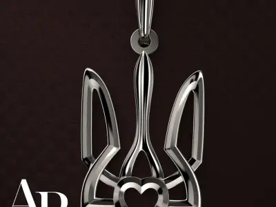 Ukrainian Trident 3D print model order