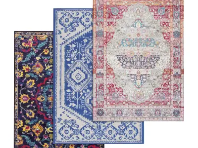 Rug Set1643 3D model