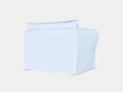 BACKSALEN 15-seater armchair 3D model