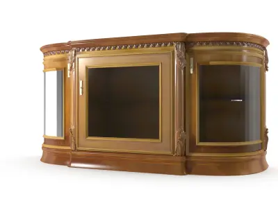 Cabinet for dishes model 3D model