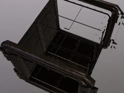 AirVent Open Low-poly 3D model