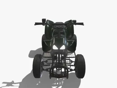 quad bike update Low-poly 3D model