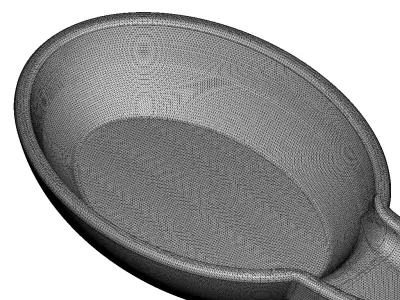 Plastic Soup Spoon 3D print model