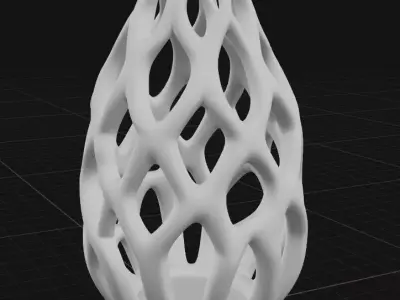 Lattice Lantern 3D print model