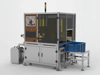Automatic radium carving machine  3D model