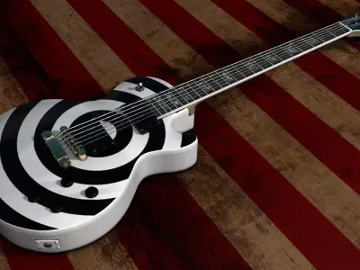 Gibson Les Paul - Zakk Wilde 3D model