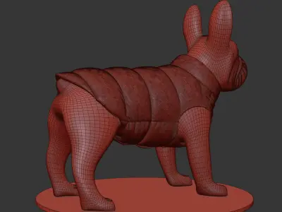 Mondog pet outfitters poldo dog couture 3D model