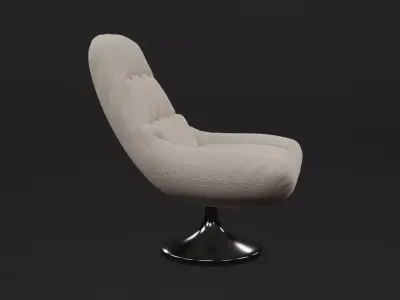 soft chair 3D model purchase